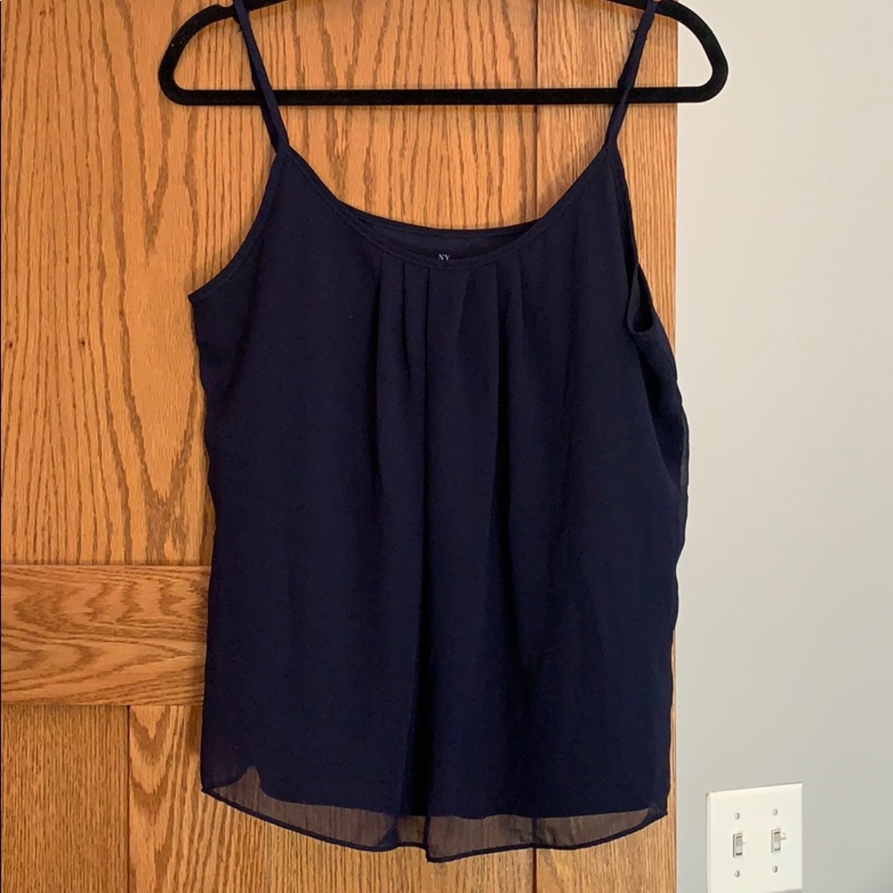 Blue tank top